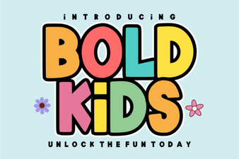 Typography for Kids: Bold, Fun Fonts
