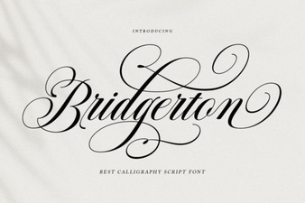 Embrace the Bridgerton Font for Creative Projects