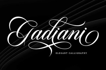 The Gadiani Font: a Designers' Creative Toolkit