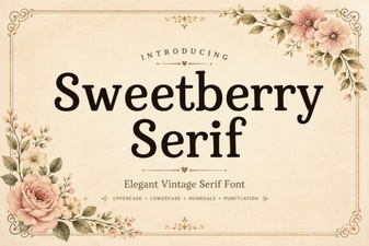 Sweetberry Serif Font: Elegant Typography for Designers